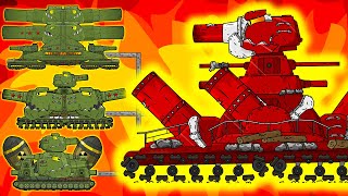 Super Hybrids Evolution  Dora Vs KV44 Vs Karl44  Cartoons about tanks [upl. by Cordle629]