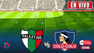 🔴 COLO COLO VS PALESTINO PARTIDO EN VIVO  Primera División Chilena 2024 [upl. by Wilfred]