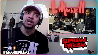 FIRST TIME HEARING LaRUSSELL LaRussell Freestyles on the Breakfast Club LIVE REACTION [upl. by Sucrad230]