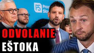 Michal Šimečka  Odvolávanie Matúša Šutaja Eštoka  Tlačová Konferencia [upl. by Alius]