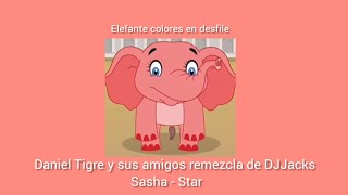 Elefante colores en desfile Remix de DJJacks Ralentizado [upl. by Zzaj]