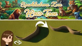 Scurved Wall  Zooz How Tooz  Planet Zoo Tutorial [upl. by Hsur]