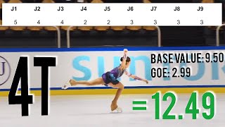 Kamila Valieva LANDS Quad Toe At Jgp Courchevel  We Love Skating [upl. by Augusto]