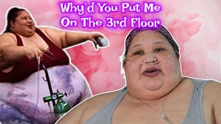 Chrystal Broke The Elevator  My 600 Pound Life Reaction [upl. by Odelle]