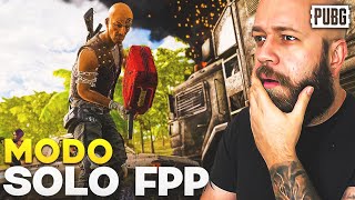 JÁ ESTAVA COM SAUDADES DO MODO SOLO FPP DO PUBG [upl. by Yrnehnhoj]