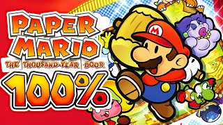 Paper Mario The Thousand Year Door  100 Longplay Full Game Walkthrough No Commentary Gameplay [upl. by Akedijn]