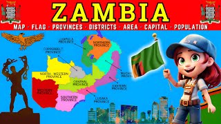 𝐙𝐚𝐦𝐛𝐢𝐚 𝐆𝐞𝐨𝐠𝐫𝐚𝐩𝐡𝐲 𝐄𝐱𝐩𝐥𝐚𝐢𝐧𝐞𝐝 🇿🇲  Provinces of Zambia  zambia [upl. by Halda]