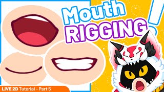 Live2D Tutorial Mouth Rigging Full Process [upl. by Jules]