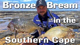 Fishing for Bronze Bream in the Southern Cape How to CATCH CLEAN COOK [upl. by Ailbert]