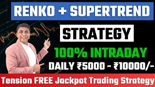 RENKO Advance Trading Strategy  Best Intraday Bank Nifty Strategy For Beginners  Trade4Wealth [upl. by Conner933]