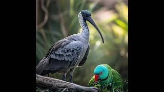 AVES RARA EM ESTINÇAO avesraras curiosidadeanimal [upl. by Kcoj]