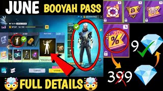 JUNE BOOYAH PASS FREE FIRE 2024  NEXT BOOYAH PASS  NEXT BOOYAH PASS MONTH JUNE BOOYAH PASS FF MAX [upl. by Kizzie]