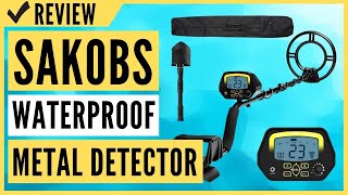 sakobs Metal Detector Higher Accuracy Adjustable Waterproof Metal Detectors Review [upl. by Ahsele]