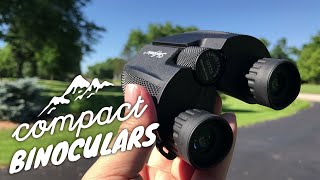 10X25 Compact Lightweight Binoculars Review [upl. by Yenreit]