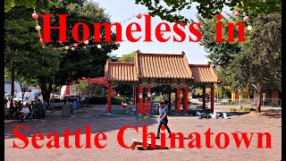 Seattle Chinatown Homeless in Seattle Part 5 or how to destroy a once thriving neighborhood [upl. by Ruthi800]