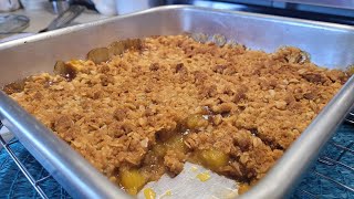 Peach Crisp [upl. by Rubi]