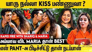 Shariqஅ First பாத்து பயந்து ஓடிட்டேன் 😲😲  Rapid Fire with Shariq amp Maria 🔥 Uma Riaz  Riyaz Khan [upl. by Wagstaff]