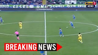 Jonjo Shelveys Spectacular HalfwayLine Goal A Feat to Remember [upl. by Yelyr]