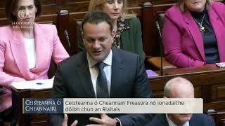 Leo Varadkar says Mary Lou McDonald would make enemies internationally if she were Taoiseach [upl. by Namwob]