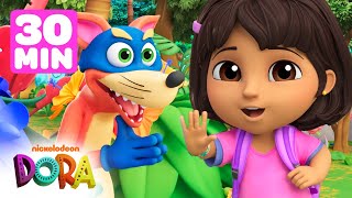 Dora vs Swiper 🦊 Best Swipes Marathon for 30 Minutes  Dora amp Friends [upl. by Belac984]