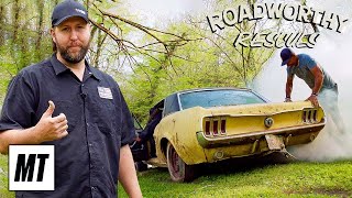 1967 Mustang in a Swamp  Roadworthy Rescues S1 Ep 1 FULL EPISODE  MotorTrend [upl. by Aylmar]