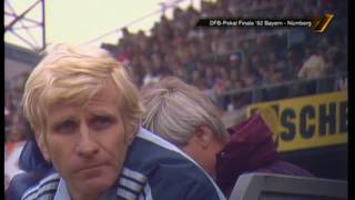 DFB Pokalendspiel 1982 1FC Nürnberg  FC Bayern München [upl. by Mellette]