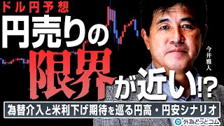 【ドル円予想】円相場はどうなる？為替介入と米利下げ期待を巡る円高・円安シナリオ 2024516 今井雅人氏 [upl. by Nura]