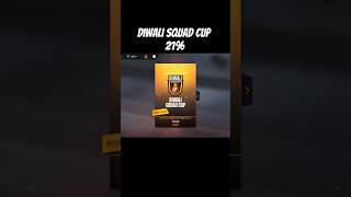 Diwali squad cup finished at 21  ☠️ freefire shortsfeed diwalisquadcup [upl. by Borer]