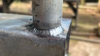 simple secrets of welding galvanized round pipes [upl. by Edrock258]