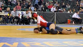 Manalapans Jesse Johnson wins 136pound girls New Jersey state title [upl. by Ahseken]