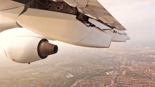 Cityjet Avro RJ85 EIRJI Stunning Sunset Landing at London City Airport [upl. by Twedy]