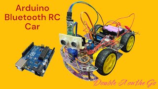 Arduino UNO Bluetooth RC Car Project [upl. by Dnaletak]