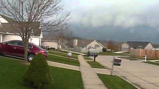 November 14th Tornado Warning West Lafayette [upl. by Androw1]