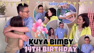 Bimby Aquino 14th Birthday Sweet Celebration with Loving Miles and Mama Kris ❤️ [upl. by Trinia]