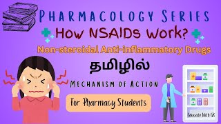 Mechanism of Action of NSAIDs in தமிழ்  Ibuprofen Paracetamol pharmacology tamil [upl. by Adnamal394]