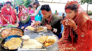 An Amazing Wedding Ceremony in East Nepal  Beautiful Village Marriage Lifestyle  BijayaLimbu [upl. by Yerrok106]