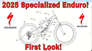 2025 Specialized Enduro Rumors New Specialized Enduro UBB Suspension Design New Specialized Patent [upl. by Lakym]