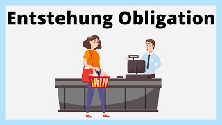 Entstehung einer Obligation  einfach erklärt mit Beispiel und Gesetzesartikel [upl. by Odirfliw]