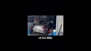 LS 350z with Tomei Exhaust lsswap 350z ls350z tomei dyno [upl. by Nnylaj]