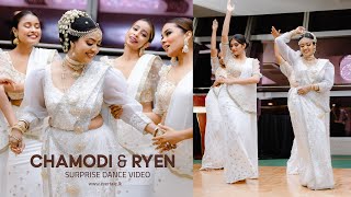 Chamodi and Ryen  WEDDING SURPRISE DANCE  2024 [upl. by Irt]