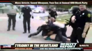 UNREAL Footage of Police Riot Squad in the Heartland Western Illinois [upl. by Efeek]