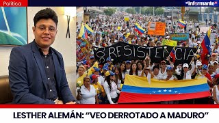 Lesther Alemán “Veo derrotado a Maduro” [upl. by Milly]