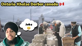 🇨🇦Dixie Gurudwara Sahib In Brampton  ontario🪯 Darbar  biggest langar for international students 🙏 [upl. by Petronille]