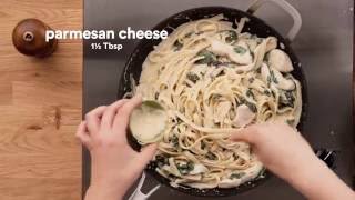 Campbells Kitchen  Simple Chicken Florentine Alfredo with Fettuccine [upl. by Reba]