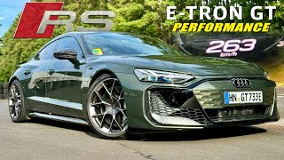 2025 Audi RS ETron GT PERFORMANCE 925HP  FULL REVIEW 0100 100200 amp TOP SPEED [upl. by Ebert365]