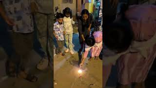 Pataki enjoyed 😉 shoorts happydeepavali youtubeshorts shoortsfeed [upl. by Rola]