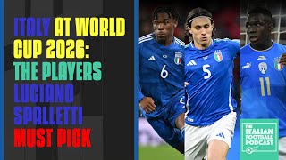 Italy At World Cup 2026 Possible Squad Lineup Prediction amp What Luciano Spalletti Must Do Ep431 [upl. by Ara]