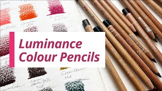 Luminance Colour Pencils Caran DAche  3 Amazing Tips amp Tutorial [upl. by Normie]