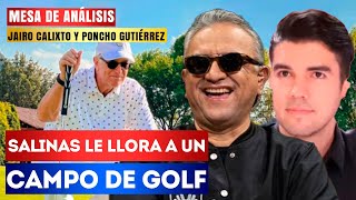 ¡Alguien piense en los golfistas Jairo y Poncho se acaban a Salinas Pliego por campo de golf [upl. by Colton]