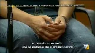 IL DELITTO DI COGNE  ANNA MARIA FRANZONI MENTE O HA RIMOSSO 22102013 [upl. by Ztnaj]